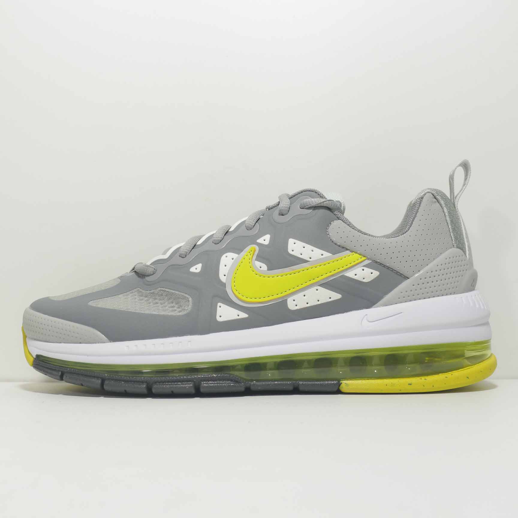 2021 Women Nike Air Max Genome Grey Green Shoes - Click Image to Close
